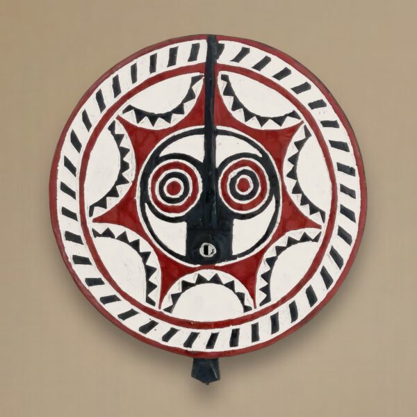 Masque traditionnel polychrome Bwa 40ø