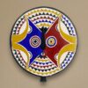 Masque traditionnel polychrome Bwa 40ø