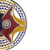 Masque traditionnel polychrome Bwa 40ø – Image 2